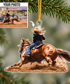 Acrylic Custom Shaped Christmas Ornament 2026-15