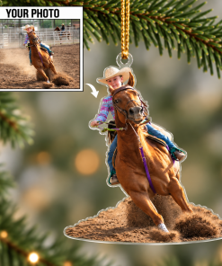 Acrylic Custom Shaped Christmas Ornament 2026-17