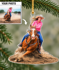 Acrylic Custom Shaped Christmas Ornament 2026-18
