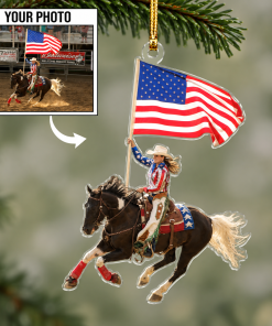 Acrylic Custom Shaped Christmas Ornament 2026-19